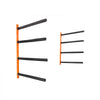 VEVOR Wall Kayak Storage Rack, 4-Capacity Wall Mounted Kayak Holders for Kayak Canoe Paddle Board, Kayak Storage Hooks with Adjustable Padded Arms, 400 LBS Load Kayak Hanger for Indoor Outdoor Garage