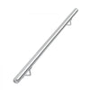 VEVOR Wall-Mounted Stair Handrail, 3.9 ft 250 lbs Load Metal Railing Silver, for Indoor Steps, Loft, Porch & Hallways, Heavy-Duty Industrial Stainless Steel Hand Rail, Round Tube, Mounting Hardware