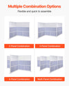 VEVOR Office Divider Privacy Partition, 1-Pack, 70" x 70" Modular Wall Room Divider - Image 3