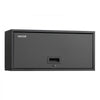 VEVOR Metal Wall Cabinet, 27.56W x 12.01D x 14.02H Inch, Floating Garage Tool Cabinet with Up-Flip Door, 120 lbs Load per Shelf, Fit for Garage, Basement, Kitchen, Warehouse, Assembly Required