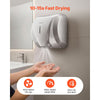 VEVOR Hand Dryer, 2 Pack 1800W Bathroom Air Hand Dryer, Automatic High Speed with HEPA Filter, Fast Drying, Brushed Stainless Steel, AC110-120V Commercial Wall Mounted for Restroom, Hotel, Office,Home