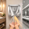 VEVOR Hand Dryer, 1800W Bathroom Air Hand Dryer, Automatic High Speed with HEPA Filter, Fast Drying, Heavy Duty Brushed Stainless Steel, AC110-120V Commercial Wall Mounted for Restroom, Hotel, Office