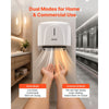 VEVOR Hand Dryer, 1300W Bathroom Air Hand Dryer, Automatic High Speed with HEPA Filter, Fast Drying, Premium ABS Construction, AC110-120V Commercial Wall Mounted for Home Bathroom, Guest Room,Homestay