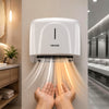 VEVOR Hand Dryer, 1300W Bathroom Air Hand Dryer, Automatic High Speed with HEPA Filter, Fast Drying, Premium ABS Construction, AC110-120V Commercial Wall Mounted for Home Bathroom, Guest Room,Homestay