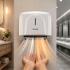 VEVOR Hand Dryer, 2 Pack 1300W Bathroom Air Hand Dryer, Automatic High Speed with HEPA Filter, Fast Drying, ABS Construction, AC110-120V Commercial Wall Mounted for Home Bathroom, Guest Room,Homestay