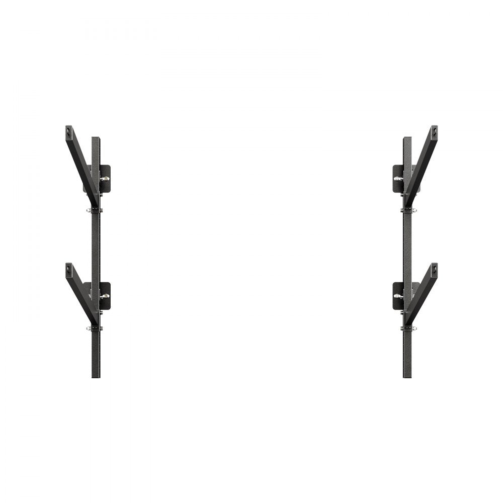VEVOR Kayak Storage Rack for 2 Kayaks, Holds 200 lbs, Heavy Duty Adjustable Wall Mount Stand for Indoor Outdoor Garage Shed Dock, Storage Holder for Canoe, Small Boat, SUP, Surfboard & Paddleboard
