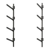 VEVOR Kayak Storage Rack for 4 Kayaks, Holds 300 lbs, Heavy Duty Adjustable Wall Mount Stand for Indoor Outdoor Garage Shed Dock, Storage Holder for Canoe, Small Boat, SUP, Surfboard & Paddleboard