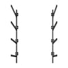 VEVOR Kayak Storage Rack for 4 Kayaks, Holds 300 lbs, Heavy Duty Adjustable Wall Mount Stand for Indoor Outdoor Garage Shed Dock, Storage Holder for Canoe, Small Boat, SUP, Surfboard & Paddleboard