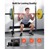 VEVOR Folding Power Cage, Wall-Mounted Power Rack Squat Rack, Multifunctional Strength Training Workout Equipment with Landmine Holder, Adjustable J-Hooks & Pull-Up Bar for Home Gym, 1000LBS Capacity