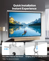 Quick installation wall mount and ceiling mount details