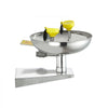 VEVOR Emergency Eye Wash Station, Stainless Steel Wall-Mounted Eyewash Unit, First Aid Eye Wash Sink 16.14 x 12.99 x 9.45 Inches, Ideal for Laboratories, Factories, Schools, Construction Sites