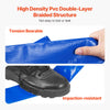 VEVOR Backwash Hose, 3 in x 50 ft, Blue High Quality PVC Hose, with Clamps, Camlock, Aluminum Fittings, Fit Various Pumps, for Sewage Treatment, Water Transportation and More Agricultural Purposes