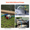 VEVOR Backwash Hose, 3 in x 50 ft, Blue High Quality PVC Hose, with Clamps, Camlock, Aluminum Fittings, Fit Various Pumps, for Sewage Treatment, Water Transportation and More Agricultural Purposes
