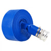 VEVOR Backwash Hose, 3 in x 50 ft, Blue High Quality PVC Hose, with Clamps, Camlock, Aluminum Fittings, Fit Various Pumps, for Sewage Treatment, Water Transportation and More Agricultural Purposes