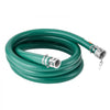 VEVOR Suction Hose, 2 in x 20 ft, Green High Quality Hose, with Camlock Connectors, and Aluminum Fittings, Fit Various Pumps, for Sewage Treatment, Water Transportation and More Agricultural Purposes