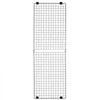 VEVOR 3 Packs Grid Wall Panels, 2 x 6 ft Wire Grid Panels Display Rack, Wall-Mounted Art Display Shelf, Black Carbon Steel Wall Hanging Gridwall for Craft Show, Decoration, Storage, Notice Board