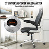 VEVOR Office Chair Base Replacement, 28", 2500 lbs Static Load Capacity, Heavy Duty Universal Computer Desk Chair Stool Base Part with Reinforced Metal Legs, Desk Chair Base Replacement Parts, Silver