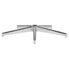 VEVOR Office Chair Base Replacement, 28", 2500 lbs Static Load Capacity, Heavy Duty Universal Computer Desk Chair Stool Base Part with Reinforced Metal Legs, Desk Chair Base Replacement Parts, Silver