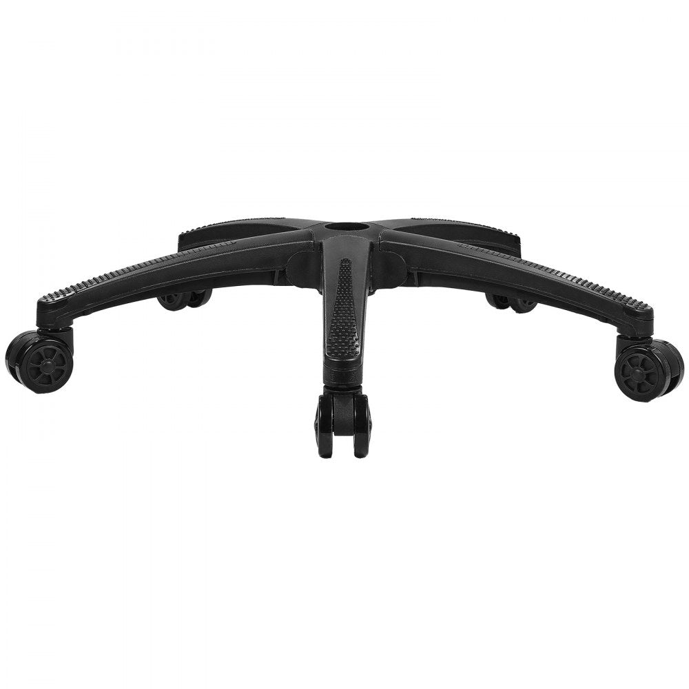 VEVOR Office Chair Base Replacement, 28", 2500 lbs Static Load Capacity, Heavy Duty Universal Computer Desk Chair Stool Base Part with 5 Casters and Reinforced Legs, Desk Chair Base Replacement, Black