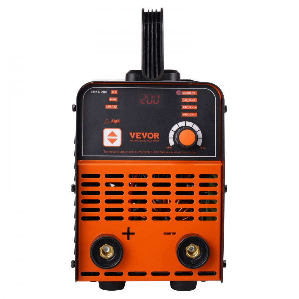 VEVOR Stick Welder, 200A ARC/Lift TIG 2-IN-1 Welding Machine with IGBT Inverter 110V/220V Portable MMA Welder Machine with Hot Start, Arc force and Anti-Stick