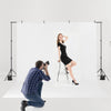 VEVOR Backdrop Stand, 6.5 x 10 ft Adjustable Photo Backdrop Stand Kit, Portable Background Backdrop Stand with 5 Crossbars, Heavy Duty Projector Screen Stand, for Wedding, Photo Video Studio & Party