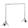 VEVOR Backdrop Stand, 8.5 x 10 ft Adjustable Photo Backdrop Stand Kit, Portable Background Backdrop Stand with 2 Tripods, Heavy Duty Projector Screen Stand, for Wedding, Photo Video Studio & Party