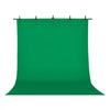 VEVOR Backdrop Stand, 5 x 6.5 ft Adjustable Photo Backdrop Stand Kit, Portable Background Backdrop Stand with 3 Crossbars, Heavy Duty Projector Screen Stand, for Wedding, Photo Video Studio & Party