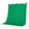 VEVOR Backdrop Stand, 5 x 6.5 ft Adjustable Photo Backdrop Stand Kit, Portable Background Backdrop Stand with 3 Crossbars, Heavy Duty Projector Screen Stand, for Wedding, Photo Video Studio & Party