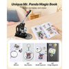 VEVOR Button Maker Machine, 2.25 in, Pin Maker Machine with 500pcs Button Parts, Circle Cutter, Hex Wrenches and Magic Book, Ergonomic Handle, for DIY Badges, Personalized Pins and Key Chains, Black