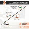 VEVOR 12FT Semi Truck Air Lines Kit, 3-in-1 Air Hoses & ABS Power Line for Semi Truck Trailer Tractor, 7-Way Plug Electrical Cord Cable and Rubber Air Lines Hose Assembly Kit with Hook & Teflon Tape