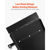VEVOR Quarter Fenders for Semi Trucks, 24" x 24" Semi Truck Fenders with Tube Bracket and Mounting Hardware, 1 Pair Right & Left Quarter Fender Set, Fit for Freightliner, Peterbilt, Kenworth