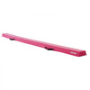 VEVOR 8FT Folding Balance Beam for Kids, 200LBS Stable Support Gymnastics Floor Beam with Non-Slip Mats, Gymnastics Training Equipment with Anti-Slip Bottom and Carrying Bag for Home Gym, Pink