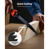 VEVOR Jab Saw, 6 in Keyhole Saw with Soft Grip Handle, 8-In-1 Multi-Blades Drywall Jab Saw, Sharp Jab Saw with Triple Ground Teeth, for Cutting Drywall Wood Metel Plastic Plywood Wallboard Thin Sheet