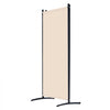 VEVOR Room Divider, 4 Panel Room Divider, Folding Privacy Screen and Portable Partition Divider for Room Separation, Freestanding Room Partitions for Office, Bedroom, Study, Beige