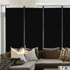 VEVOR Room Divider, 6 Panel Room Divider, Folding Privacy Screen and Portable Partition Divider for Room Separation, Freestanding Room Partitions for Office, Bedroom, Study, Black
