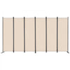 VEVOR Room Divider, 6 Panel Room Divider, Folding Privacy Screen and Portable Partition Divider for Room Separation, Freestanding Room Partitions for Office, Bedroom, Study, Beige