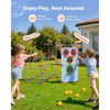 VEVOR Fort Building Kit for Kids, 140 PCS Creative STEM Construction Toys, for 4 5 6 7 8+ Year Old Boys Girls, Upgraded Balls, Ring & Ball Toss, Educational Activity, Indoor Outdoor Play, Storage Bag