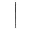 VEVOR 61 Pack Deck Balusters, 32.28 x 1 in Metal Railing Spindles, Galvanized Steel Decking Stair Balusters with Screws, Stylish Wavy Design for Outdoor Deck, Porch & Staircase Railing Fence, Black