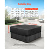VEVOR Outdoor Hot Tub Cover, 80 x 80 x 20 Inch Weatherproof and Waterproof Hot Tub Cover Protector, 600D Heavy Duty Oxford Fabric and 950N Tearing Strength, Square Spa Covers for Hottub, Black