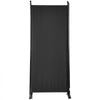 VEVOR Room Divider, 6.1 ft Room Dividers and Folding Privacy Screens (3-panel), Fabric Partition Room Dividers for Office, Bedroom, Dining Room, Study, Freestanding, Black