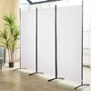 VEVOR Room Divider, 6.1 ft Room Dividers and Folding Privacy Screens (3-panel), Fabric Partition Room Dividers for Office, Bedroom, Dining Room, Study, Freestanding, White