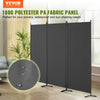 VEVOR Room Divider, 3 Panel Room Dividers and Folding Privacy Screens, Fabric Partition Room Dividers for Office, Bedroom, Dining Room, Study, Freestanding, Gray