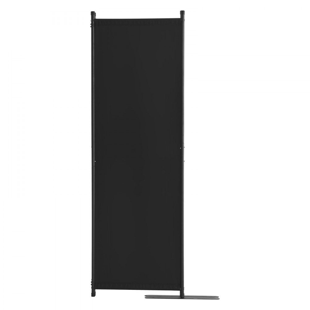 VEVOR Room Divider,  4 Panel Room Dividers and Folding Privacy Screens, Fabric Partition Room Dividers for Office, Bedroom, Dining Room, Study, Freestanding, Black