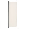 VEVOR Room Divider,  4 Panel Room Dividers and Folding Privacy Screens, Fabric Partition Room Dividers for Office, Bedroom, Dining Room, Study, Freestanding, White
