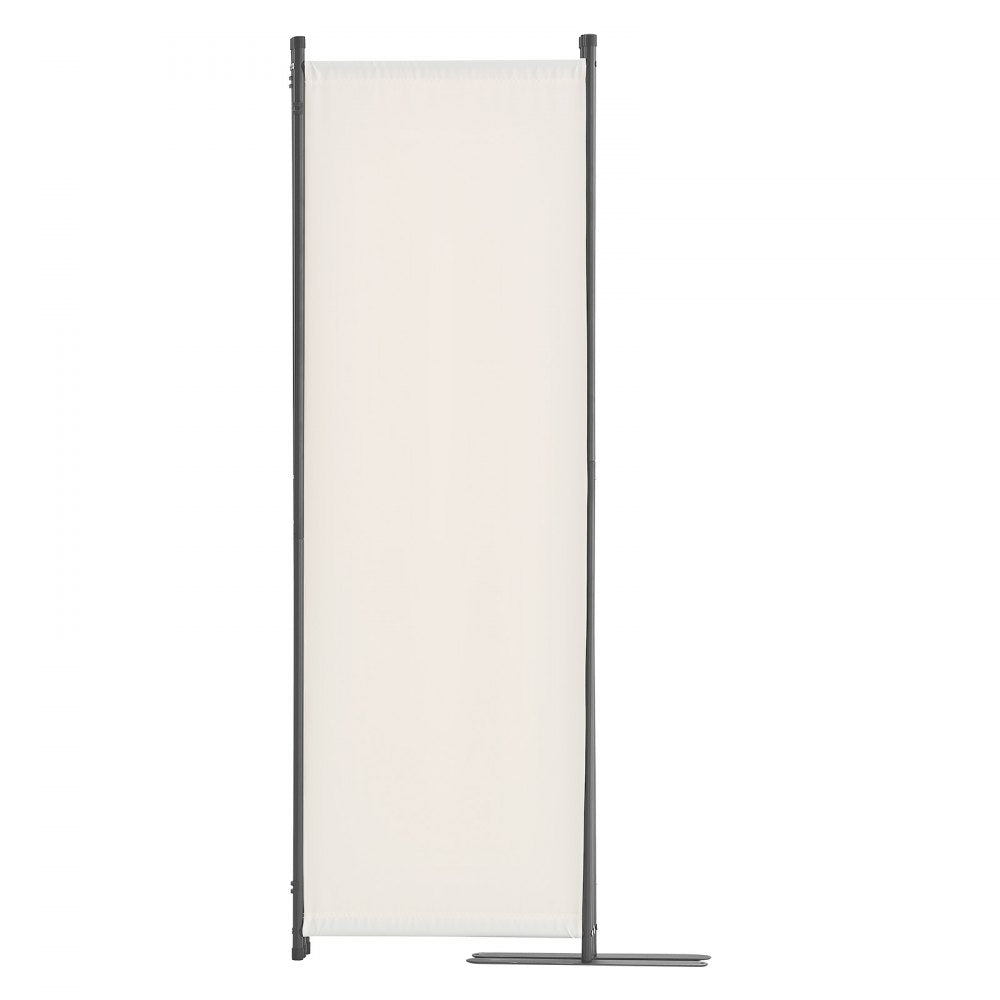 VEVOR Room Divider,  4 Panel Room Dividers and Folding Privacy Screens, Fabric Partition Room Dividers for Office, Bedroom, Dining Room, Study, Freestanding, White