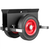 VEVOR Panel Dolly, 1000 lbs Load Capacity, Drywall Mover with 10 Inch Rubber Wheels Fits Different Terrain, Adjustable Clamp Panel Cart for Steel Panels, Mattress, Doors and Drywall Sheet, Black