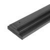 VEVOR 61 Pack Deck Balusters, 36 in Galvanized Steel Railing Spindles, Hollow Rectangle Metal Decking Stair Balusters with Pre-Drilled Hole, End Caps, Screws, for Deck, Porch & Stair Railing, Black