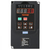 VEVOR VFD 1HP, 0.75KW, 3.5A, 1 or 3 Phase 220V Input to 3 Phase 220V Output Variable Frequency Drive, 40-60Hz Input, 0-400Hz Output VFD for Spindle Motor CNC Speed Control