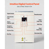VEVOR 15HP 11KW 50A VFD, Single/3-Phase 220V Input to 3-Phase 220V Output, 0–2000Hz Variable Frequency Drive, Built-in PID for Constant Pressure Water Supply, Precision Motor Speed Control