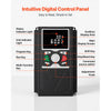 VEVOR 7.5HP 5.5KW 14.6A Variable Frequency Drive, 3-Phase AC480V Input/Output, 3 Phase to 3 Phase, 0–500Hz Output VFD, V/F SVC Control Modes for Precision Motor Speed Control